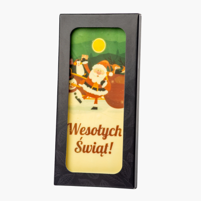 Czekolada z nadrukiem, Boże Narodzenie, Mikołaj